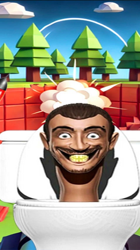 Skibidi Toilet Rocket Launcher