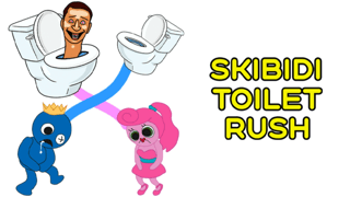 Skibidi Toilet Rush game cover