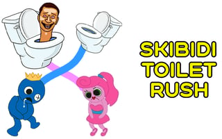 Skibidi Toilet Rush game cover