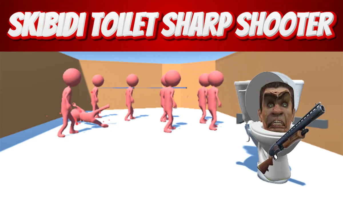 Play Skibidi Toilet Sharp Shooter — free online Shooter game