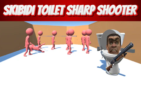 Skibidi Toilet Sharp Shooter game thumbnail