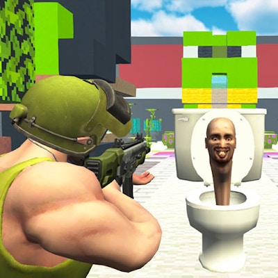 Skibidi Toilet Shooting By Gamepix