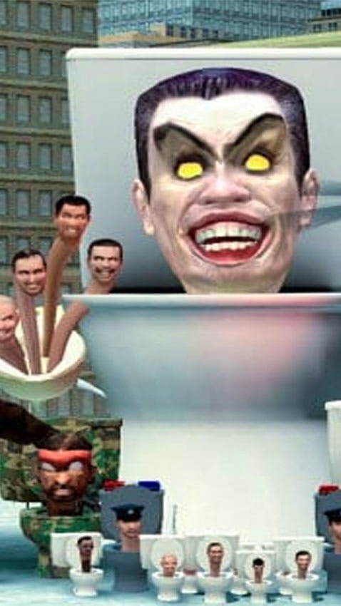 Skibidi Toilet Sliding Puzzle