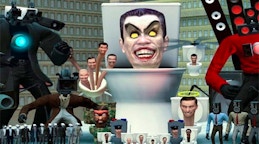 Skibidi Toilet Sliding Puzzle