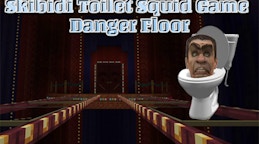 Skibidi Toilet Squid Game Danger Floor