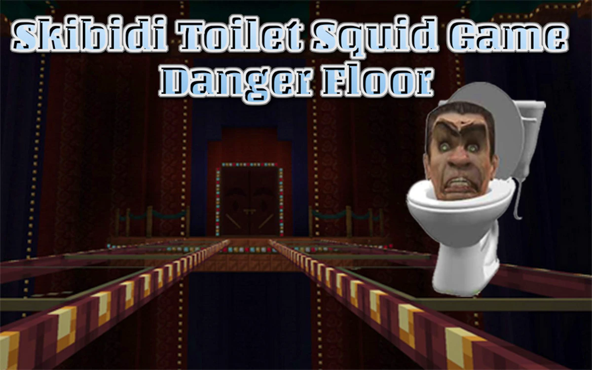 Play Skibidi Toilet Squid Game Danger Floor — free online Addictive game