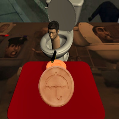 Skibidi Toilet Squid Game Honeycomb By Gamepix