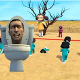 Skibidi Toilet Squid Game Red Light