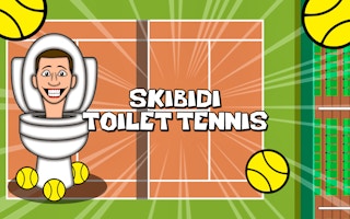 Skibidi Toilet Tennis game cover