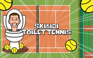 Skibidi Toilet Tennis game cover