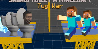 Skibidi Toilet X Minecraft Tug War thumbnail