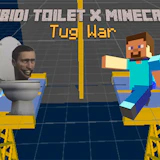 Skibidi Toilet X Minecraft Tug War