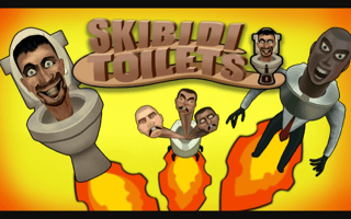 Skibidi Toilets Io game cover