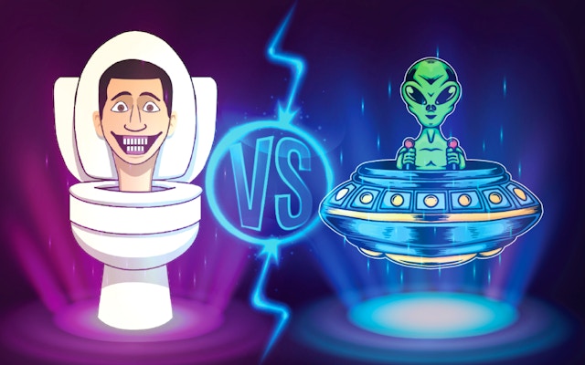 Skibidi Vs Alien game cover
