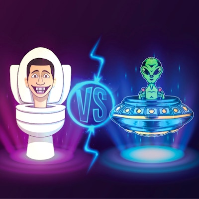 Skibidi Vs Alien By Gamepix