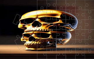 Skull Picture Scramble Challenge game cover