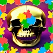 Skull Picture Scramble Challenge banner