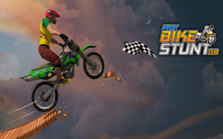 Sky Bike Stunt 3d game cover