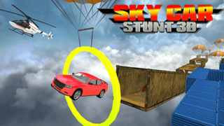 Sky Car Stunt 3d game cover