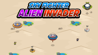 Sky Fighter Alien Invader game cover