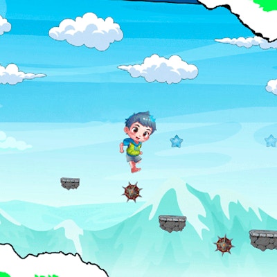 Sky Jumping By Gamepix