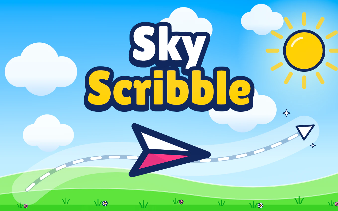 Sky Scribble - Paper Plane Puzzle
