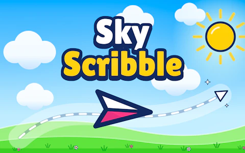 Sky Scribble - Paper Plane Puzzle game thumbnail
