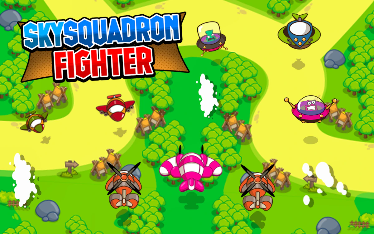 Play Sky Squadron Fighter — free online Shooter game