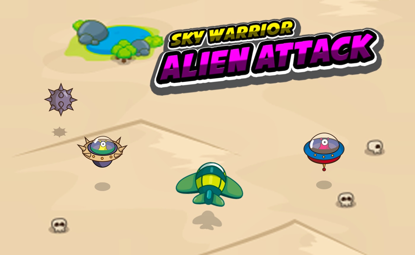 Sky Warrior Alien Attack