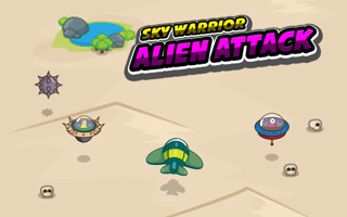 Sky Warrior Alien Attack game cover