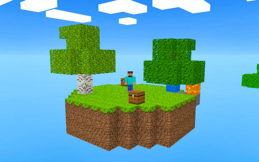 Skyblock 3D oyun görseli