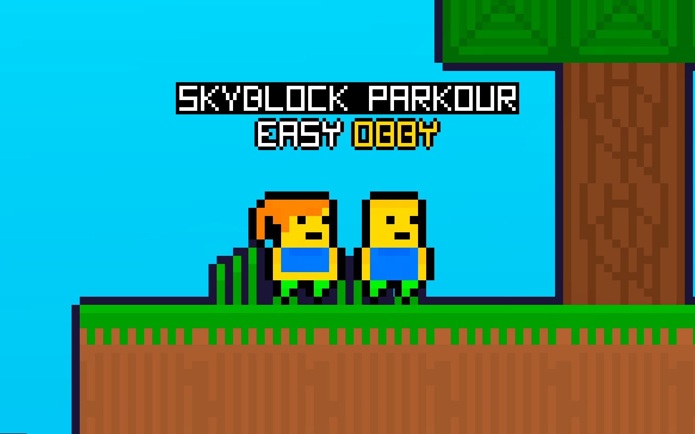 Skyblock Parkour Easy Obby