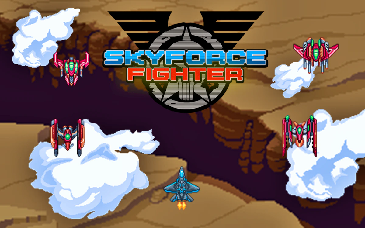 Play Skyforce Fighter — free online Shooter game