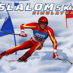 Slalom Ski Simulator Online sports Games on taptohit.com