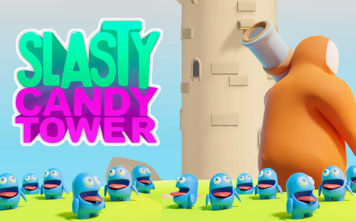 Play Slasty Candy Tower — free online Hyper Casual game