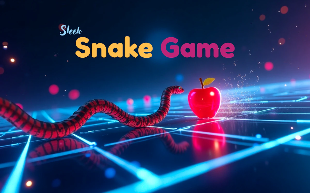 Play Sleek Snake Game — free online Snake game