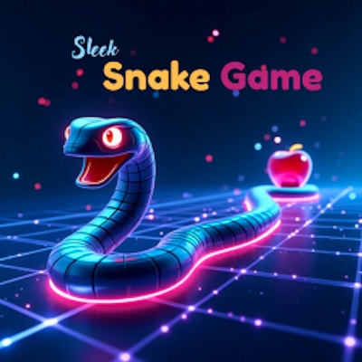 Sleek Snake Game By Gamepix