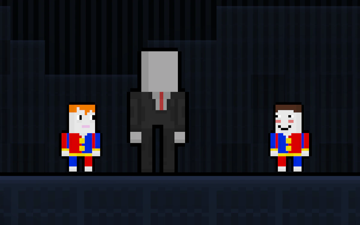 Play Slender Boy Escape Robbie — free online Two Player game
