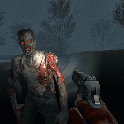 Slender Zombie Time By Gamepix