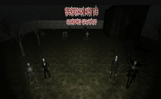 Slenderman Must Die: Abandoned Graveyard 🕹️ Play Now on GamePix
