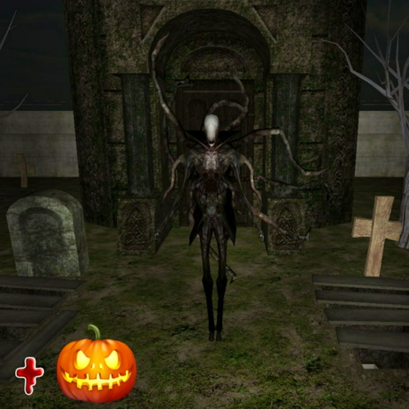 Slenderman Must Die: Abandoned Graveyard 🕹️ Play Now on GamePix