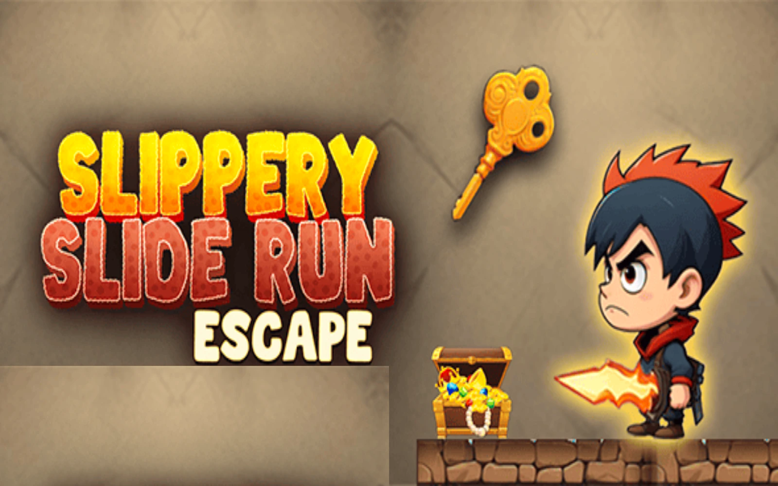 Slippery Slide Run Escape — free online arcade game on Glaze Games