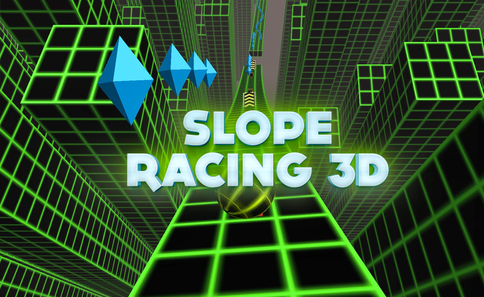 Slope Racing 3D — free online arcade game on Glaze Games