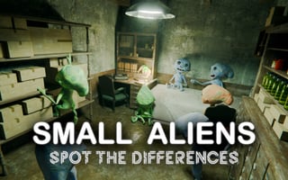 Juega gratis a Small Aliens - Spot The Differences