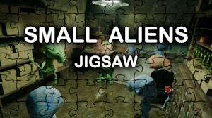 Image for Small Aliens - Jigsaw