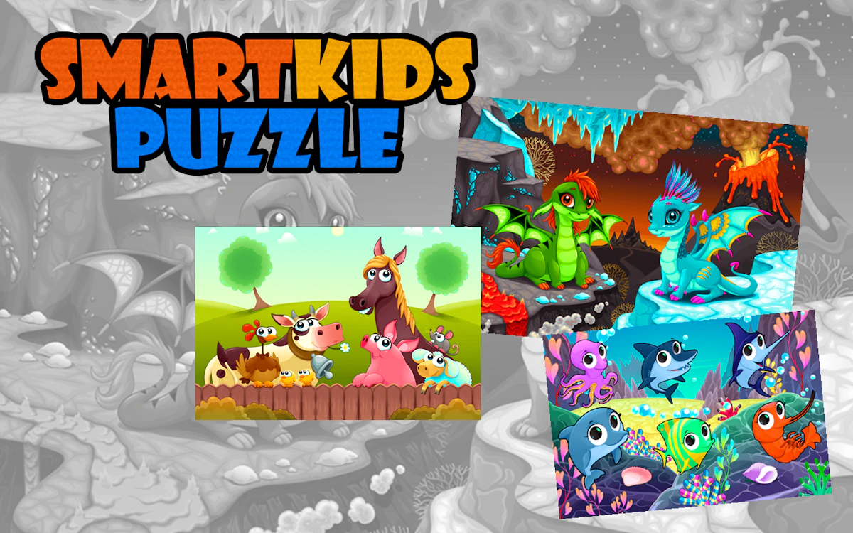 Play Smart Kids Puzzle — free online Jigsaw Puzzles game