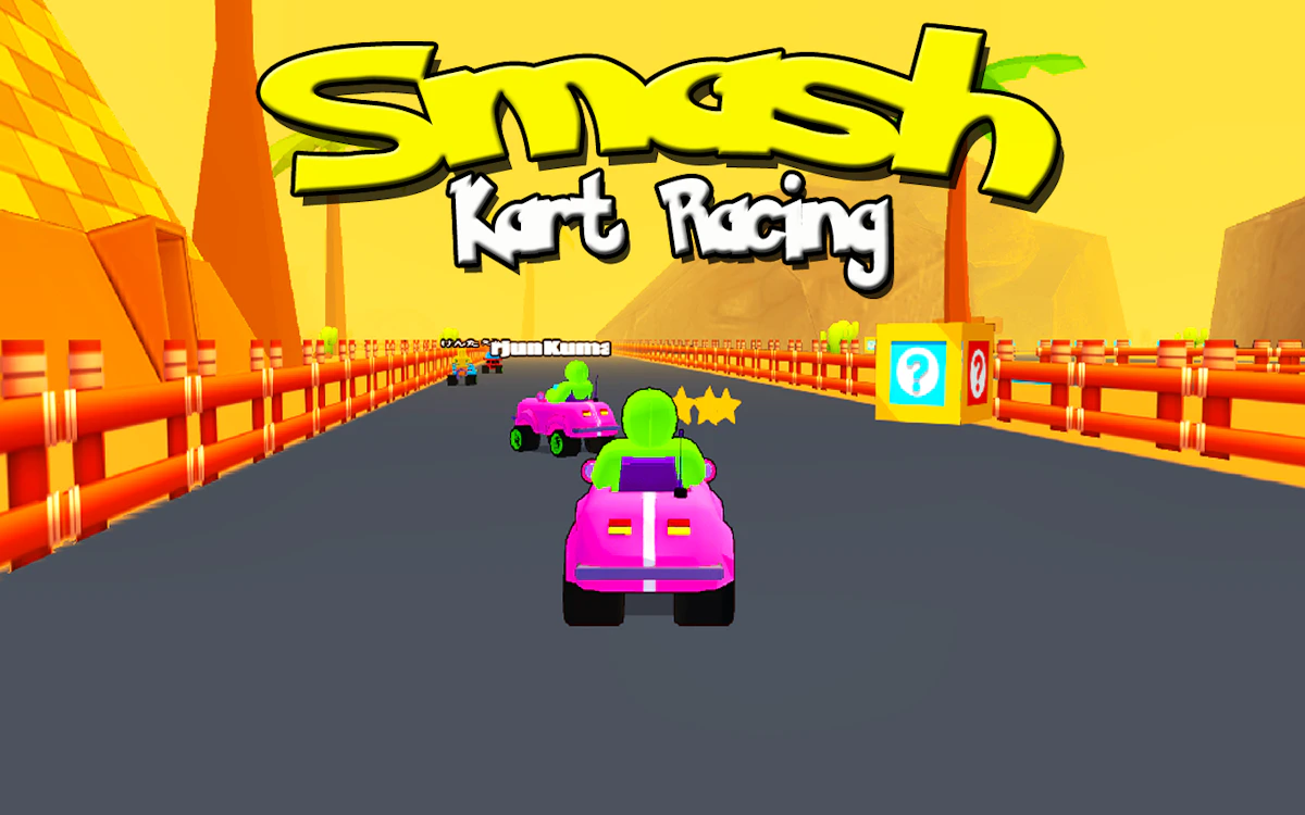 Play Smash Kart Racing — free online Racing game