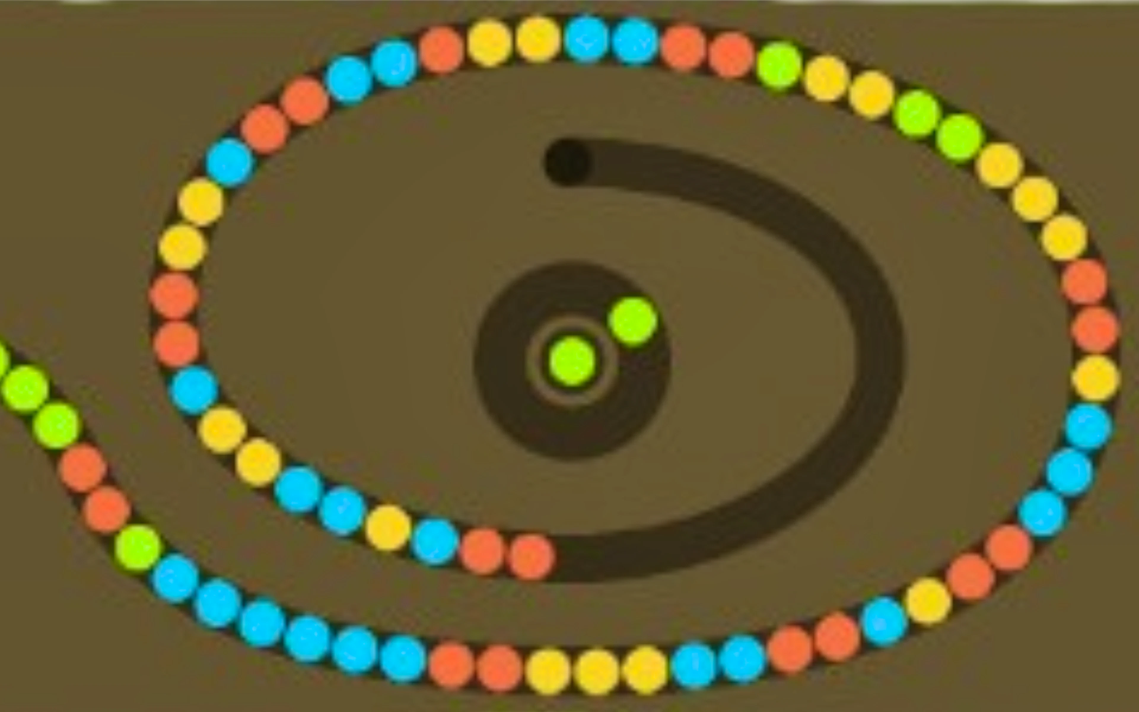 Smiley View Smoothy Bubble Shooter