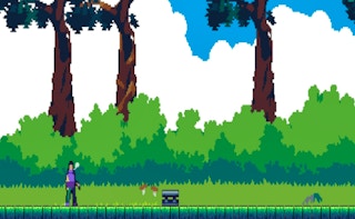 Smoke Man Runner 2D