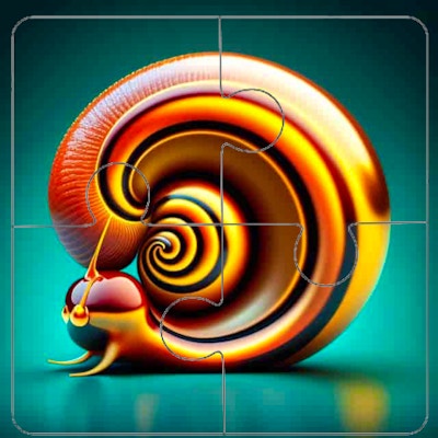 Snail Jigsaw Perfect Slide Puzzle By Gamepix